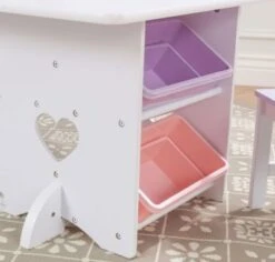KidKraft Heart Table & Chair Set -Mytoys Home Store 2205900 06
