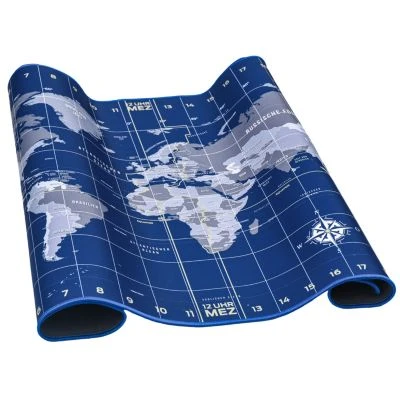 DigitCUBE Schreibtischunterlage 90x40cm - Im Weltkarte Design 4 DigitCUBE Schreibtischunterlage 90x40cm - Im Weltkarte Design – Bild 2