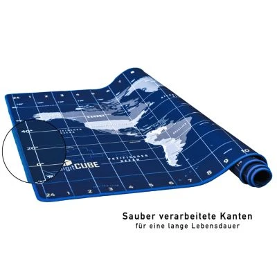 DigitCUBE Schreibtischunterlage 90x40cm - Im Weltkarte Design 5 DigitCUBE Schreibtischunterlage 90x40cm - Im Weltkarte Design – Bild 3