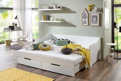 Relita Kojenbett ANNA 90/180 X 200 Cm, Spanplatte - MDF Weiß 5 Relita Kojenbett ANNA 90/180 X 200 Cm, Spanplatte - MDF Weiß – Bild 3