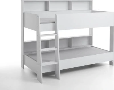 Relita Etagenbett SWAY 90 X 200 Cm Mit Bodenplatte, Spanplatte Dekor Weiß 3 Relita Etagenbett SWAY 90 X 200 Cm Mit Bodenplatte, Spanplatte Dekor Weiß