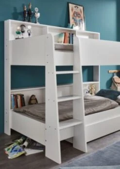 Relita Etagenbett SWAY 90 X 200 Cm Mit Bodenplatte, Spanplatte Dekor Weiß 11 Relita Etagenbett SWAY 90 X 200 Cm Mit Bodenplatte, Spanplatte Dekor Weiß -Mytoys Home Store 22493001 04