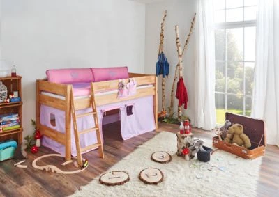 Relita Hochbett KIM 90 X 200 Cm, Buche Massiv Geölt 5 Relita Hochbett KIM 90 X 200 Cm, Buche Massiv Geölt – Bild 3