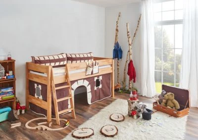 Relita Hochbett KIM 90 X 200 Cm, Buche Massiv Geölt 6 Relita Hochbett KIM 90 X 200 Cm, Buche Massiv Geölt – Bild 4