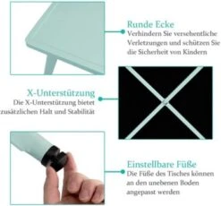 COSTWAY® Kindertisch Spieltisch -Mytoys Home Store 22848285 03