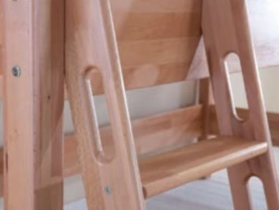 Relita Spielbett KIM Mit Rutsche / Turm, Buche Massiv, Natur, 90 X 200 Cm 7 Relita Spielbett KIM Mit Rutsche / Turm, Buche Massiv, Natur, 90 X 200 Cm – Bild 5