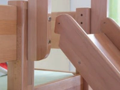 Relita Spielbett KIM Mit Rutsche / Turm, Buche Massiv, Natur, 90 X 200 Cm 8 Relita Spielbett KIM Mit Rutsche / Turm, Buche Massiv, Natur, 90 X 200 Cm – Bild 6