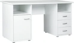 Inter Link Schreibtisch Forus Weiß Mit 3 Schubladen -Mytoys Home Store 23019871 02