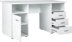 Inter Link Schreibtisch Forus Weiß Mit 3 Schubladen -Mytoys Home Store 23019871 05