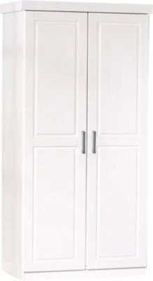 Inter Link Kleiderschrank Hakon, 2-türig, Kiefer Massiv Weiß 3 Inter Link Kleiderschrank Hakon, 2-türig, Kiefer Massiv Weiß