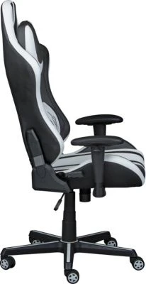 Inter Link Drehstuhl Gaming Zoro, Schwarz/weiß 6 Inter Link Drehstuhl Gaming Zoro, Schwarz/weiß – Bild 4