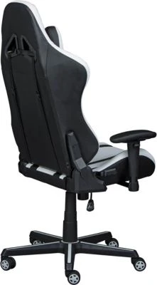 Inter Link Drehstuhl Gaming Zoro, Schwarz/weiß 7 Inter Link Drehstuhl Gaming Zoro, Schwarz/weiß – Bild 5