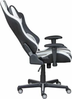 Inter Link Drehstuhl Gaming Zoro, Schwarz/weiß 13 Inter Link Drehstuhl Gaming Zoro, Schwarz/weiß -Mytoys Home Store 23020021 06