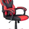 Inter Link Drehstuhl Gaming Devel, Rot/schwarz 2 Inter Link Drehstuhl Gaming Devel, Rot/schwarz -Mytoys Home Store 23020032 01