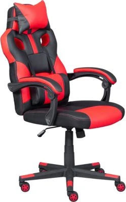 Inter Link Drehstuhl Gaming Devel, Rot/schwarz 3 Inter Link Drehstuhl Gaming Devel, Rot/schwarz