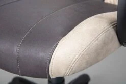 Inter Link Drehstuhl Samu, Hell-/dunkelgrau PU -Mytoys Home Store 23020108 05