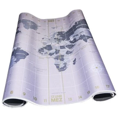 DigitCUBE Schreibtischunterlage 90x60cm - Tischunterlage Im Weltkarte Design Mit Deutschen Layout 5 DigitCUBE Schreibtischunterlage 90x60cm - Tischunterlage Im Weltkarte Design Mit Deutschen Layout – Bild 3