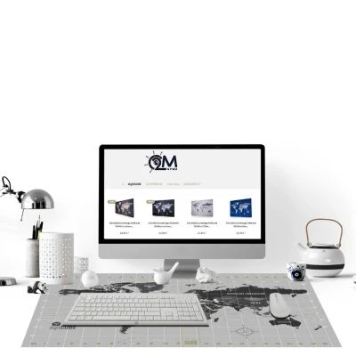 DigitCUBE Schreibtischunterlage 90x60cm - Tischunterlage Im Weltkarte Design Mit Deutschen Layout 8 DigitCUBE Schreibtischunterlage 90x60cm - Tischunterlage Im Weltkarte Design Mit Deutschen Layout – Bild 6