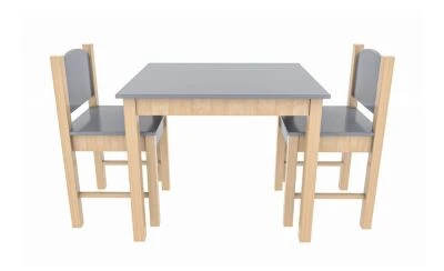 Coemo 3tlg. Kindersitzgruppe Stefano 1 Tisch 2 Stühle 6 Coemo 3tlg. Kindersitzgruppe Stefano 1 Tisch 2 Stühle – Bild 4