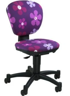 TOPSTAR Drehstuhl Ergokid 15 Jet, Flower Lila 10 TOPSTAR Drehstuhl Ergokid 15 Jet, Flower Lila -Mytoys Home Store 2358271 05