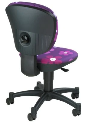 TOPSTAR Drehstuhl Ergokid 15 Jet, Flower Lila 7 TOPSTAR Drehstuhl Ergokid 15 Jet, Flower Lila – Bild 5