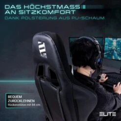 ELITE Gaming Stuhl DESTINY MG200 - Ergonomischer Racing Gaming Stuhl - Auch Als RGB -Mytoys Home Store 23597355 05
