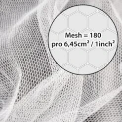 AMANKA Moskitonetz Mit Sternen M 50x240x800CM -Mytoys Home Store 23742436 06