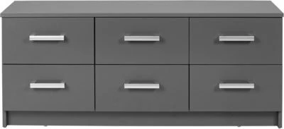 Inter Link Kommode "Elenzio", 6 Schubkästen, 122x40x51cm 4 Inter Link Kommode "Elenzio", 6 Schubkästen, 122x40x51cm – Bild 2