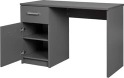 Inter Link Schreibtisch "Elenzio", 1 Tür, 1 Schubkasten, 115x55x76cm 11 Inter Link Schreibtisch "Elenzio", 1 Tür, 1 Schubkasten, 115x55x76cm -Mytoys Home Store 23746584 04