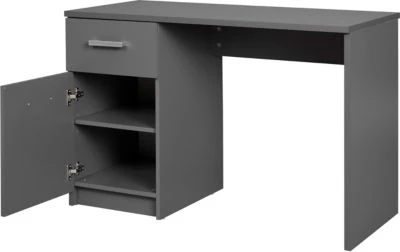 Inter Link Schreibtisch "Elenzio", 1 Tür, 1 Schubkasten, 115x55x76cm 6 Inter Link Schreibtisch "Elenzio", 1 Tür, 1 Schubkasten, 115x55x76cm – Bild 4