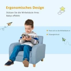 HOMCOM Kindersessel Mit Holzfüßen -Mytoys Home Store 23785732 06