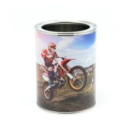 Nikima Stiftebecher Motocross Stifteköcher Inkl. 12 Dreikant Buntstiften Stifteköcher -Mytoys Home Store 23826593 02