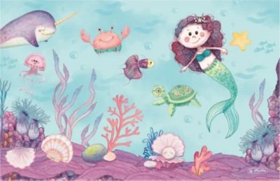 Herlitz Schreibtischunterlage Mermaid 3 Herlitz Schreibtischunterlage Mermaid