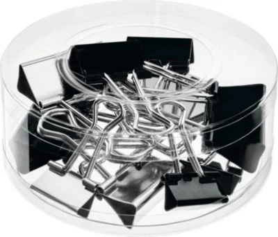 Herlitz Vielzweckklammern Just Black In 3 Größen, 12 Stück 5 Herlitz Vielzweckklammern Just Black In 3 Größen, 12 Stück – Bild 3