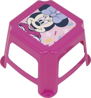 Kinder Hocker Aus Kunststoff, Minnie Mouse, 27 X 27 X 21 Cm 4 Kinder Hocker Aus Kunststoff, Minnie Mouse, 27 X 27 X 21 Cm – Bild 2