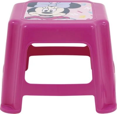 Kinder Hocker Aus Kunststoff, Minnie Mouse, 27 X 27 X 21 Cm 5 Kinder Hocker Aus Kunststoff, Minnie Mouse, 27 X 27 X 21 Cm – Bild 3