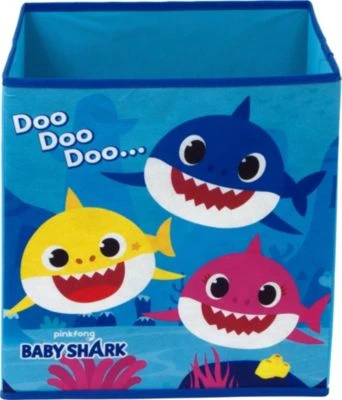 Aufbewahrungsbox Baby Shark, 31x31x31 Cm 3 Aufbewahrungsbox Baby Shark, 31x31x31 Cm