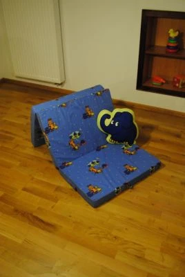 DIE MAUS - Kinderklappmatratze, 60 X 120 X 6cm, Mit Tragegriff & Klettverschluss 5 DIE MAUS - Kinderklappmatratze, 60 X 120 X 6cm, Mit Tragegriff & Klettverschluss – Bild 3