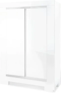 Pinolino Kleiderschrank SKY, 2-türig, Weiß/Hochglanz