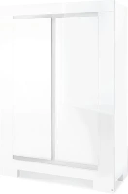 Pinolino Kleiderschrank SKY, 2-türig, Weiß/Hochglanz 3 Pinolino Kleiderschrank SKY, 2-türig, Weiß/Hochglanz