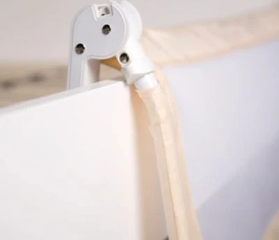 Roba Bettschutzgitter 'Klipp-Klapp', Klappbar, Für Babys & Kinder, Rausfallschutz 150cm, Beige 7 Roba Bettschutzgitter 'Klipp-Klapp', Klappbar, Für Babys & Kinder, Rausfallschutz 150cm, Beige – Bild 5