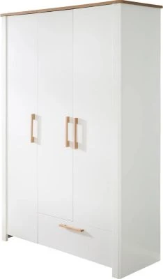 Roba Kleiderschrank Ava, 3 Türig 200 X 138,5 X 54 Cm