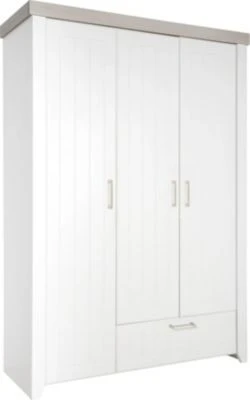 Roba Kleiderschrank Wilma, 3 Türig 199 X 138,5 X 52,5 Cm 3 Roba Kleiderschrank Wilma, 3 Türig 199 X 138,5 X 52,5 Cm