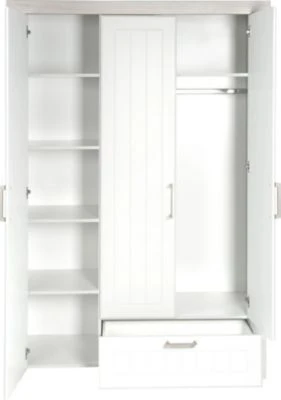 Roba Kleiderschrank Wilma, 3 Türig 199 X 138,5 X 52,5 Cm 6 Roba Kleiderschrank Wilma, 3 Türig 199 X 138,5 X 52,5 Cm – Bild 4
