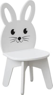 Nordville Kinderstuhl Hase, Weiß