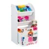 Relaxdays Schmales Kinderregal Mit Heldin Motiv