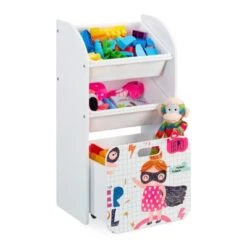 Relaxdays Schmales Kinderregal Mit Heldin Motiv