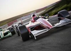 Coveryourdesk Schreibtischunterlage Schreibtischunterlage Für Kinder Und Erwachsene – “Rennwagen“ – Aus Erstklassigem, Strapazierfähigem Vinyl (Kunststoff -BPA Frei) – 70 X 50 Cm – Made In Germany