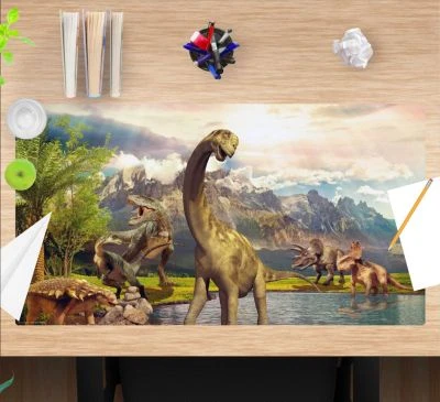 Coveryourdesk Schreibtischunterlage Schreibtischunterlage Schreibtischunterlage Für Kinder Und Erwachsene – “Dinosaurier“ – Aus Erstklassigem, Strapazierfähigem Vinyl (Kunststoff) – 74 X 40 Cm – Made 4 Coveryourdesk Schreibtischunterlage Schreibtischunterlage Schreibtischunterlage Für Kinder Und Erwachsene – “Dinosaurier“ – Aus Erstklassigem, Strapazierfähigem Vinyl (Kunststoff) – 74 X 40 Cm – Made – Bild 2