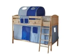 TICAA Etagenbett Erni Country Kiefer Natur
